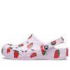 Sandales décontractées unisexes Crocs Classic Clog Rose Fraise 206230-6GD