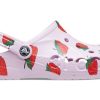 Sandales décontractées unisexes Crocs Classic Clog Rose Fraise 206230-6GD