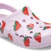 Sandales décontractées unisexes Crocs Classic Clog Rose Fraise 206230-6GD
