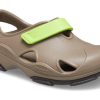 Sandales de pêcheur tout-terrain Crocs (PS) « Beige Vert » 208351-260