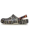 Sandales de plage Crocs Classic Animal unisexes « Blanc » 207840-2Y9