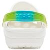 Sandales de plage Crocs Classic Clog Blanc dégradé Vert 206638-1DC