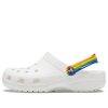 Sandales de plage Crocs Classic Clog blanches 206638-1DG