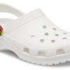 Sandales de plage Crocs Classic Clog blanches 206638-1DG