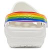 Sandales de plage Crocs Classic Clog blanches 206638-1DG
