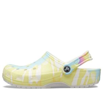 Sandales de plage Crocs Classic Clog Tie Dye multicolores unisexes 205453-94S