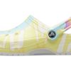 Sandales de plage Crocs Classic Clog Tie Dye multicolores unisexes 205453-94S