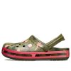 Sandales de plage Crocs Classic Clog Vert Rose 205579-3S9