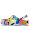 Sandales de plage Crocs Classic unisexes multicolores blanches 207849-94S
