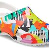 Sandales de plage Crocs Classic unisexes multicolores blanches 207849-94S