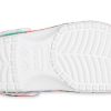 Sandales de plage Crocs Classic unisexes multicolores blanches 207849-94S