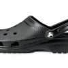 Sandales de plage Crocs Classic unisexes noires 10001-001