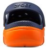 Sandales de plage Crocs Duet Bleu Orange 11991-487