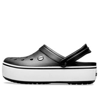 Sandales de plage Crocs (femmes) Noir Blanc 205434-066