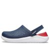 Sandales de plage Crocs LiteRide unisexes bleu rouge 204592-4CC