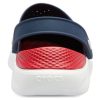 Sandales de plage Crocs LiteRide unisexes bleu rouge 204592-4CC