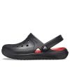 Sandales de plage Crocs Reviva Noir Rouge 205852-0BU
