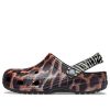 Sandales de plage unisexes Crocs Classic Animal, noires, 207840-0ZR