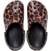 Sandales de plage unisexes Crocs Classic Animal, noires, 207840-0ZR
