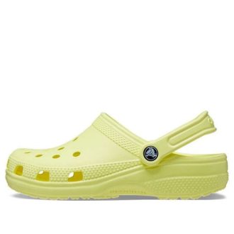 Sandales de plage unisexes Crocs Classic Clog jaunes 10001-75U