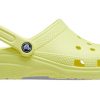 Sandales de plage unisexes Crocs Classic Clog jaunes 10001-75U