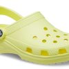 Sandales de plage unisexes Crocs Classic Clog jaunes 10001-75U