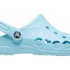 Sandales de plage unisexes Crocs légères et résistantes, bleu Tiffany, 10126-4O9