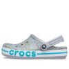 Sandales de plage unisexes Crocs Printing, gris et bleu, « Gris et bleu » 206232-0ES
