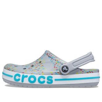 Sandales de plage unisexes Crocs Printing, gris et bleu, « Gris et bleu » 206232-0ES
