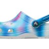Sandales de plage unisexes multicolores blanches Crocs 207556-94S