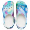 Sandales de plage unisexes multicolores blanches Crocs 207556-94S