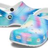 Sandales de plage unisexes multicolores blanches Crocs 207556-94S