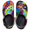 Sandales de plage unisexes multicolores noires Crocs 207556-0C4