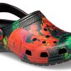 Sandales de plage unisexes noires Crocs Classic Clog « Noir » 207858-988