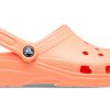 Sandales de plage unisexes rouges Crocs Classic Clog 10001-83E