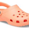 Sandales de plage unisexes rouges Crocs Classic Clog 10001-83E
