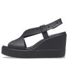Sandales de sport antidérapantes Crocs Brooklyn Cozy noires (femmes) 206222-060