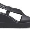 Sandales de sport antidérapantes Crocs Brooklyn Cozy noires (femmes) 206222-060