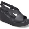 Sandales de sport antidérapantes Crocs Brooklyn Cozy noires (femmes) 206222-060