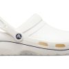 Sandales de sport antidérapantes et résistantes Crocs unisexes blanches et noires « Blanc Noir » 205883-126
