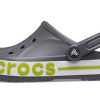 Sandales de sport confortables Crocs Bayaband, rouges, unisexes, grises, 205089-0GX