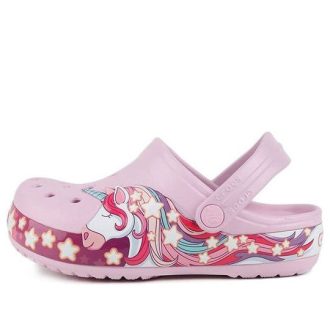 Sandales de sport Crocs (PS) « Rose » 206160-6GD