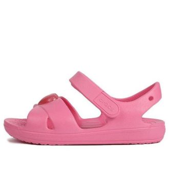 Sandales de sport Crocs (PS) « Rose » 206245-669