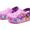 Sandales de sport plates d&rsquo;extérieur Crocs (PS) Funny Butterfly Rose 205649-6I2