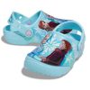 Sandales de sport à talon plat Crocs (PS) Frozen, bleu, 207078-4O9