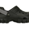 Sandales de sport unisexes Crocs Cozy antidérapantes noires 202651-02S