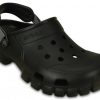 Sandales de sport unisexes Crocs Cozy antidérapantes noires 202651-02S