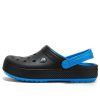 Sandales de sport unisexes Crocs, résistantes à l&rsquo;usure, légères et confortables, noires et bleues, « Black Blue » 205237-49S
