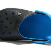 Sandales de sport unisexes Crocs, résistantes à l&rsquo;usure, légères et confortables, noires et bleues, « Black Blue » 205237-49S