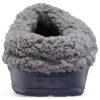 Sandales de sport unisexes Crocs Stay Warm Cozy et résistantes à l&rsquo;usure, bleues, 204563-4HE